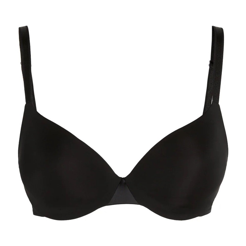 NWT SKIMS Black Ultimate Plunge Push-up Bra Sz 42C MSRP 68‎